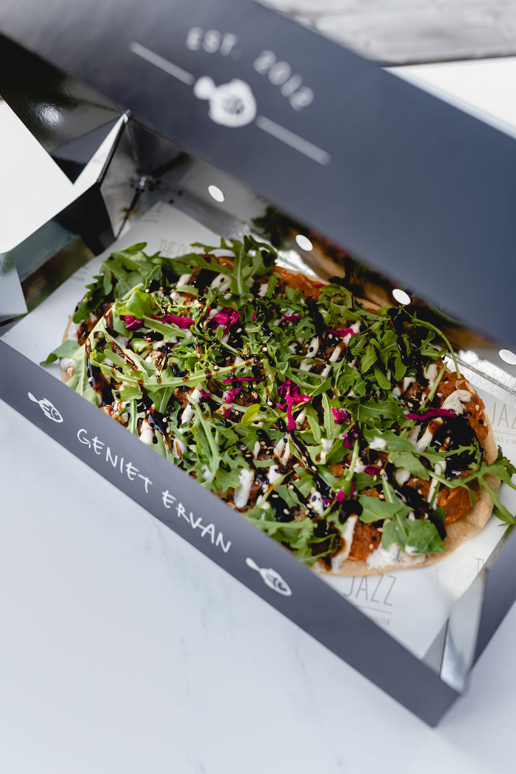 CRISPY TUNA PIZZA