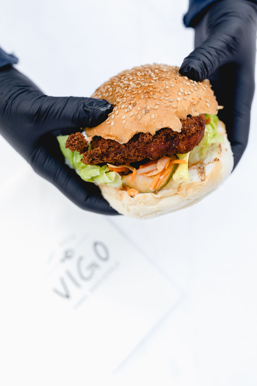 CHICKEN KATSU BURGER
