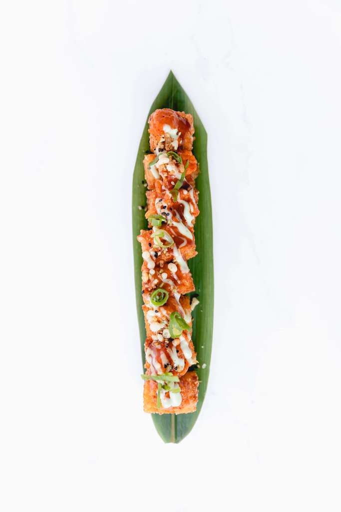 CRISPY SALMON NIGIRI | 5 st.